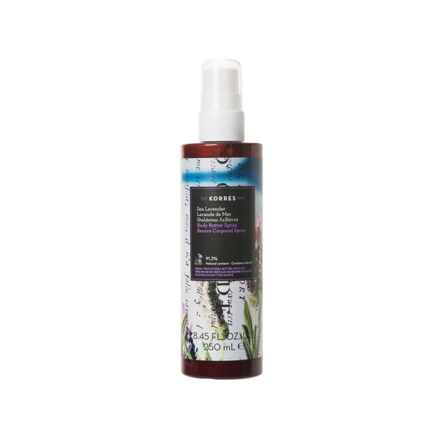 Korres Body Butter Spray Sea Lavender 250ml