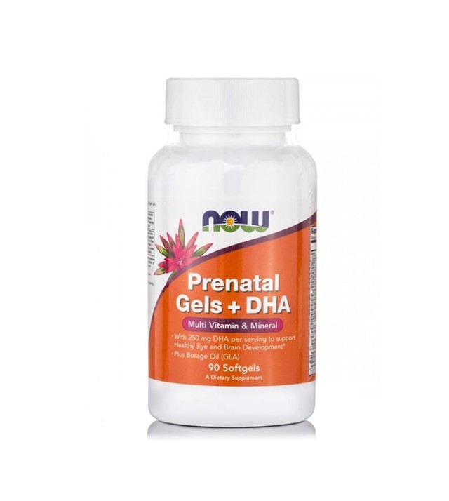 Now Prenatal Gels + DHA Multivitamin & Mineral 90softgels