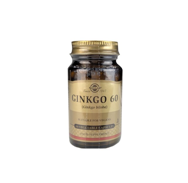 SOLGAR GINKGO BILOBA 60VCAP