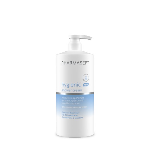 Pharmasept Hygienic Shower Cream Κρεμώδες Αφρόλουτρο Καθημερινής Χρήσης 1lt