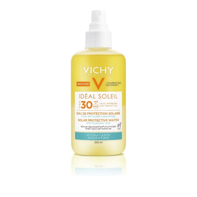 VICHY Ideal Soleil Αντηλιακό Νερό Προστασίας - Ενυδάτωσης SPF30 200ml