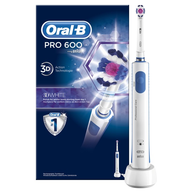 ORAL-B PROFESSIONAL CARE 600 WHITE & CLEAN