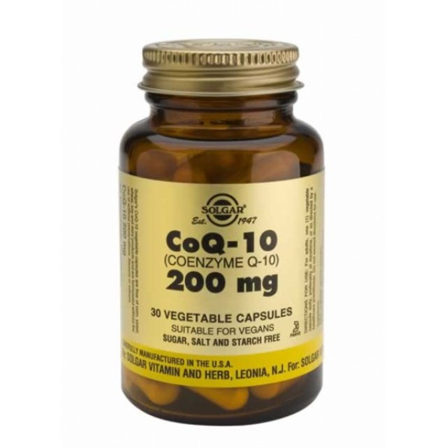 Solgar Coenzyme Q10 200mg 30vcap