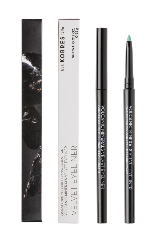 Korres Volcanic Mineral Velvet Eyeliner 35 Vanilla Mint 0.35g
