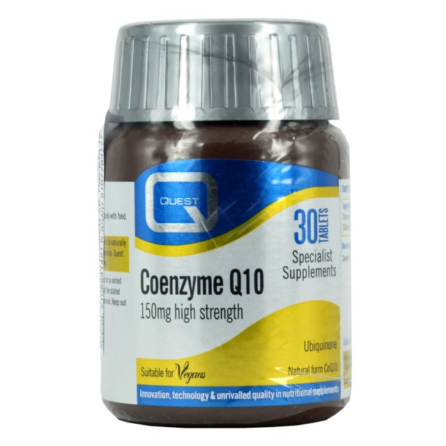 QUEST COENZYME Q10 150MG 30 TABS