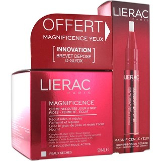 Lierac Promo Magnificence Κρέμα Ημέρας & Νύχτας για Ξηρές Επιδερμίδες 50ml & ΔΩΡΟ Κρέμα Ματιών 4gr