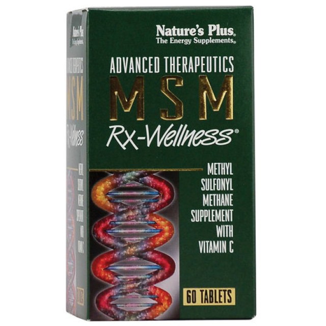 Nature's Plus MSM Rx-Wellness 60tabs