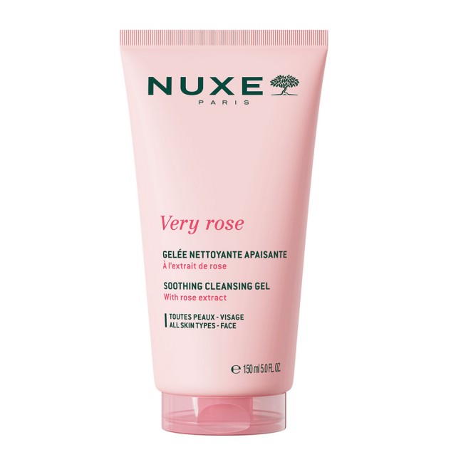 Nuxe Very Rose Soothing Cleansing Gel With Rose Extract 150ml