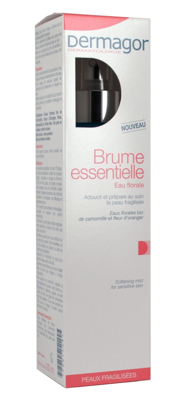 Inpa Dermagor Brume Essentielle Eau Florale Τονωτική Λοσιόν Προσώπου με Εκχυλίσματα Λουλουδιών, 200ml