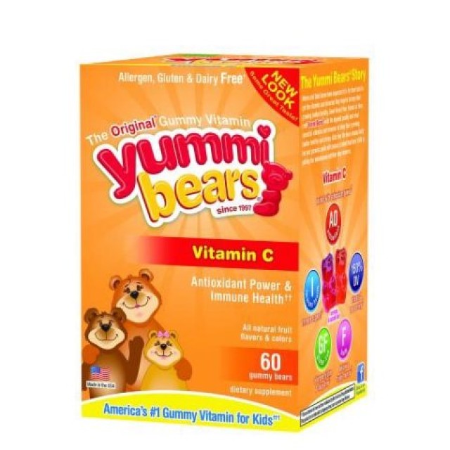 HERO YUMMIE BEARS ζελεδάκια VIT C 60 gummys