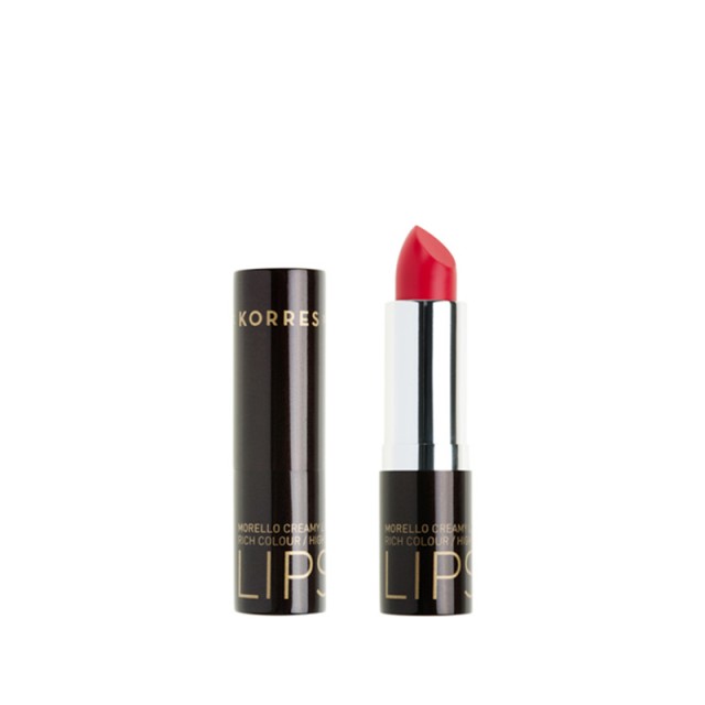 KORRES MORELLO Creamy Lipstick 44 Luminous Coral 3.5g