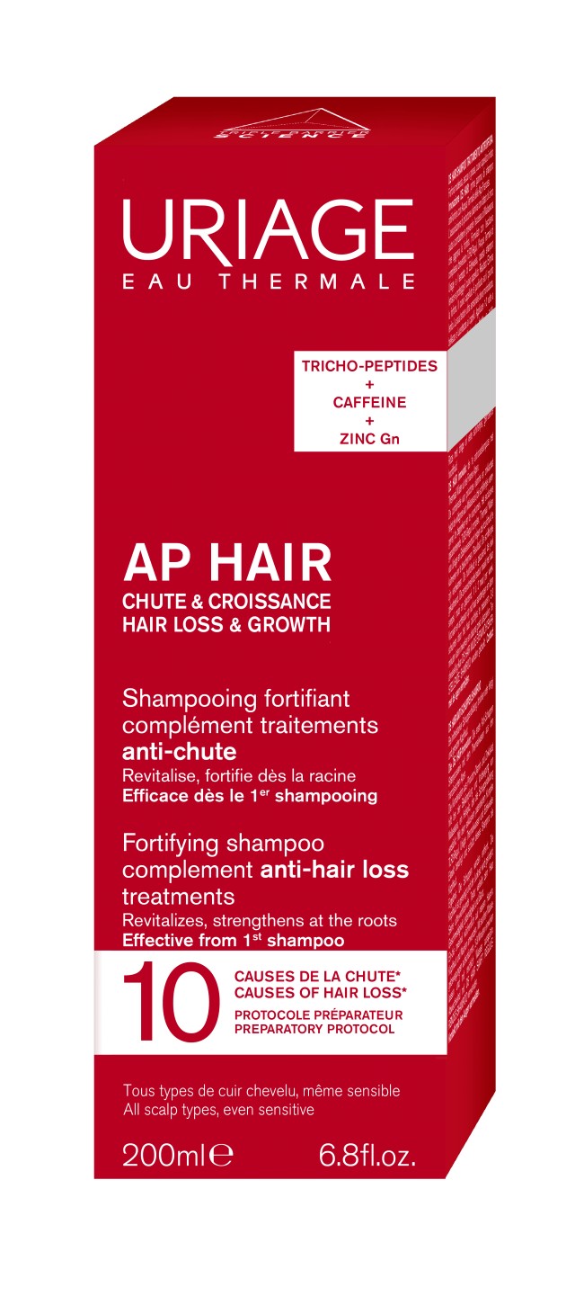 Uriage AP Hair Anti-Hair Loss Fortifying Shampoo 200ml