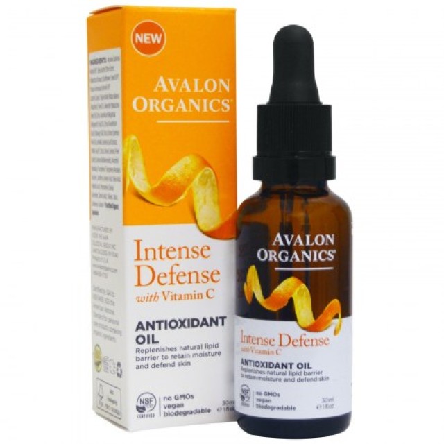 Avalon Organics Intense Defense with Vitamin C Antioxidant Oil 30ml