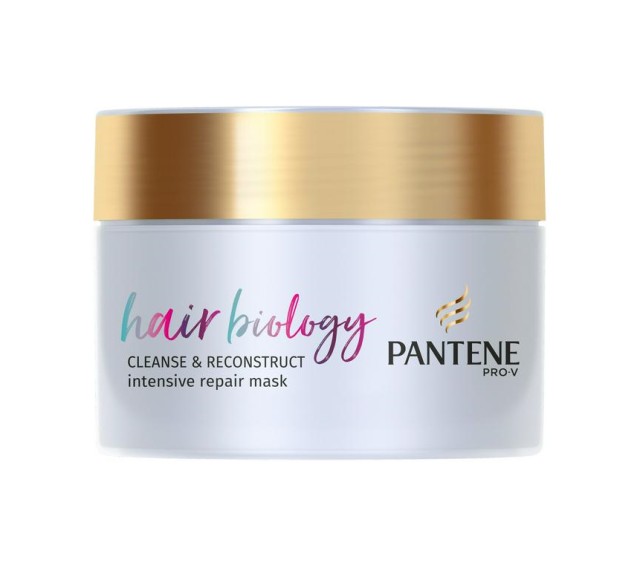 Pantene Pro-v Hair Biology Cleanse & Reconstruct Mask 160ml