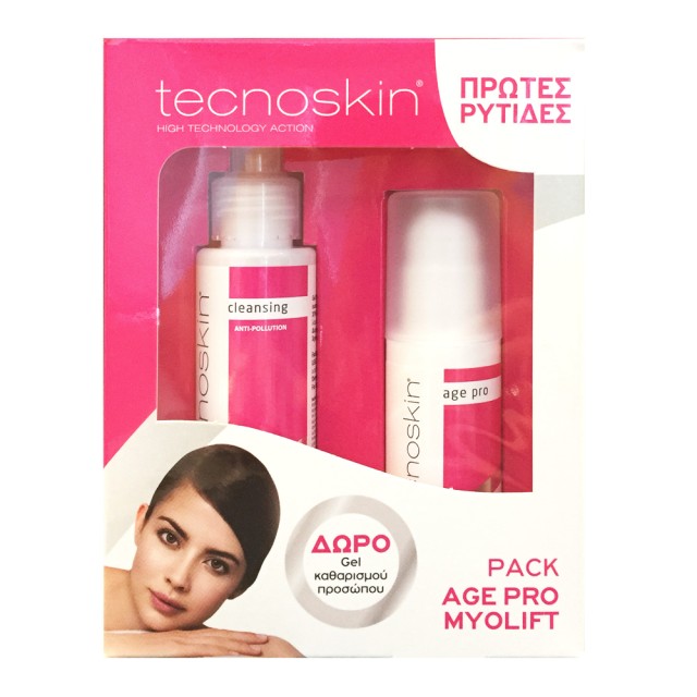 Tecnoskin Set Myolift 7 No Wrinkles Cream 24H 50ml + Δώρο Antioxidant Sensitive Cleansing Gel 100ml