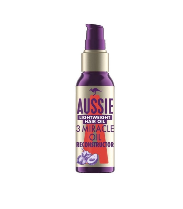 Aussie 3 Miracle Oil Reconstructor Lightweigtht Hair Oil 100ml