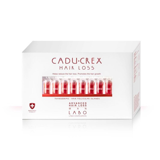 Crescina Caducrex Hair Loss Serious Man 40 αμπούλες