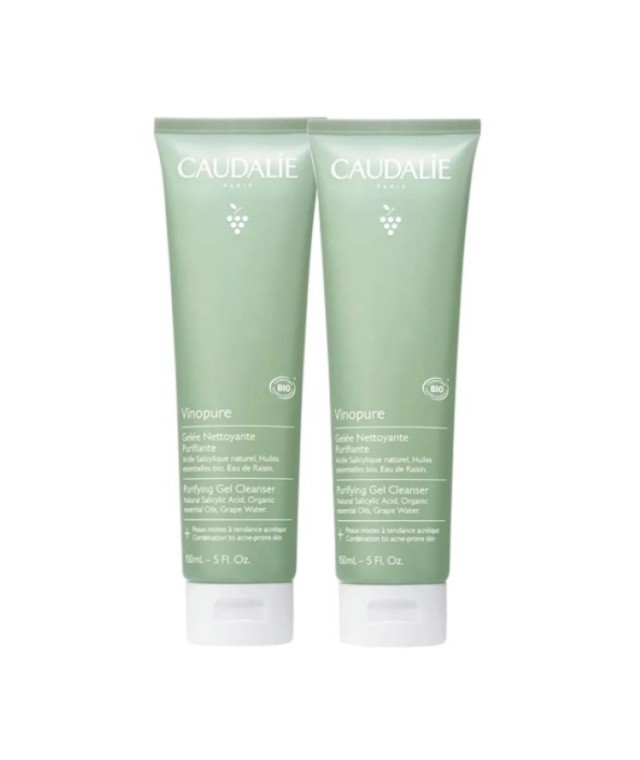 Caudalie Set Vinopure Purifying Gel Cleanser 2x150ml