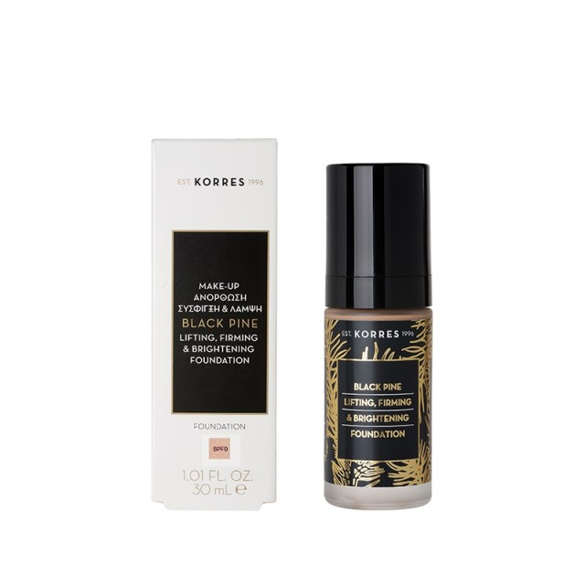 Korres Μαύρη Πεύκη Make Up Lifting, Firming & Brightening Fountation Απόχρωση BPF00 30ml