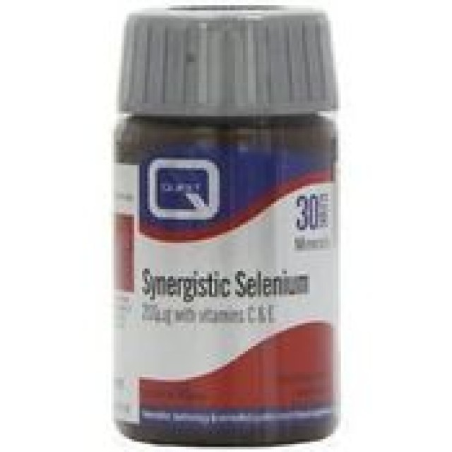 QUEST SYNERGISTIC SELENIUM 200μg with vitamins C & E 30TABS