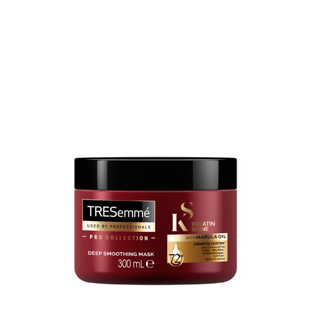 TRESemme Keratin Shine With Marula Oil Deep Smoothing Mask Μάσκα Μαλλιών με Κρατίνη 300ml
