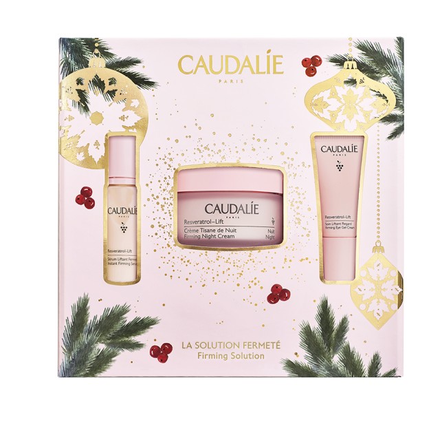Caudalie Set Resveratrol-Lift Night Cream 50ml + ΔΩΡΟ Resveratrol-Lift Firming Serum 10ml + ΔΩΡΟ Resveratrol-Lift Firming Eye Gel Cream 5ml