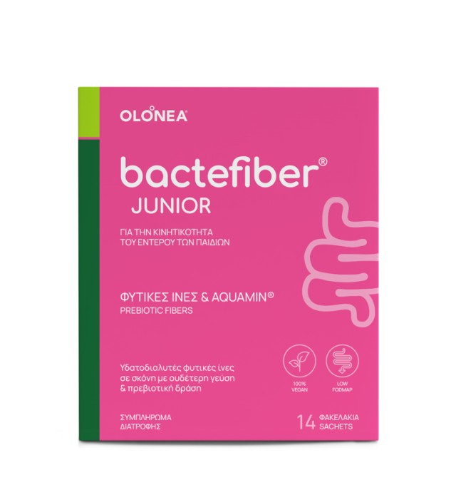 Olonea Bactefiber Junior 14 φακελάκια