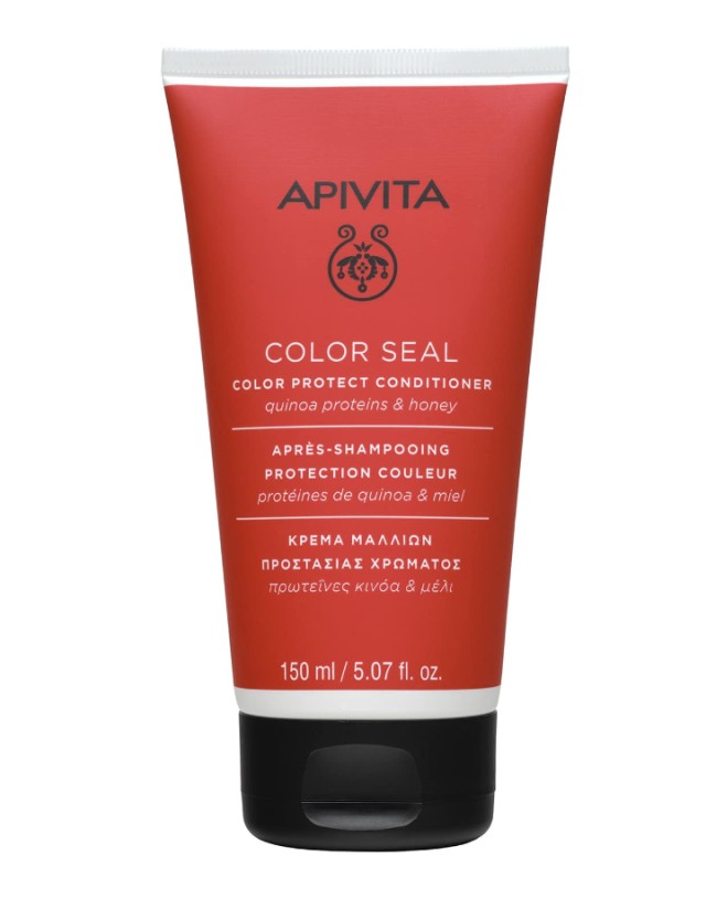 Apivita Color Seal Κρέμα Μαλλιών Προστασίας Χρώματος με Κινόα & Μέλι 150ml