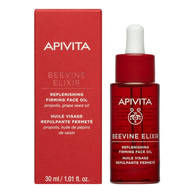 Apivita Beevine Elixir Replenishing Firming Face Oil Έλαιο Προσώπου για Αναδόμηση & Σύσφιξη 30ml