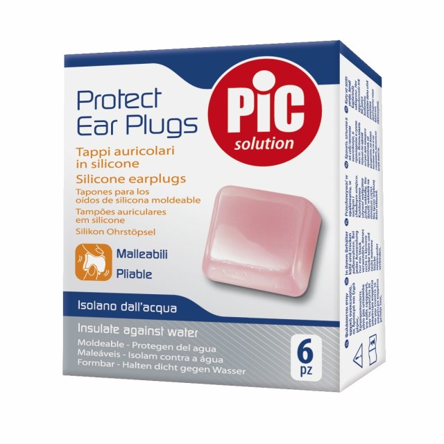 Pic Solution Protect Ear Plugs Ωτοασπίδες Σιλικόνης 6τμχ