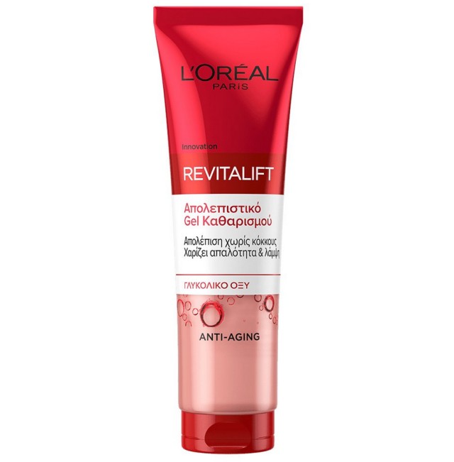 L'oreal Paris Revitalift Glycolic Acid Gel Απολεπιστικό Gel Καθαρισμού 150ml