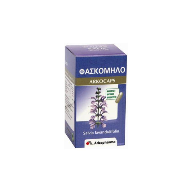 ARKOCAPS ΦΑΣΚΟΜΗΛΟ 45CAPS SAGE ΠΡΟΒΛΗΜΑΤΑ ΠΕΨΗΣ - ΕΜΜΗΝΟΠΑΥΣΗ - ΕΦΙΔΡΩΣΗ-ΔΙΑΤΑΡΑΧΕΣ ΕΜΜΗΝΟΥ ΡΥΣΕΩΣ