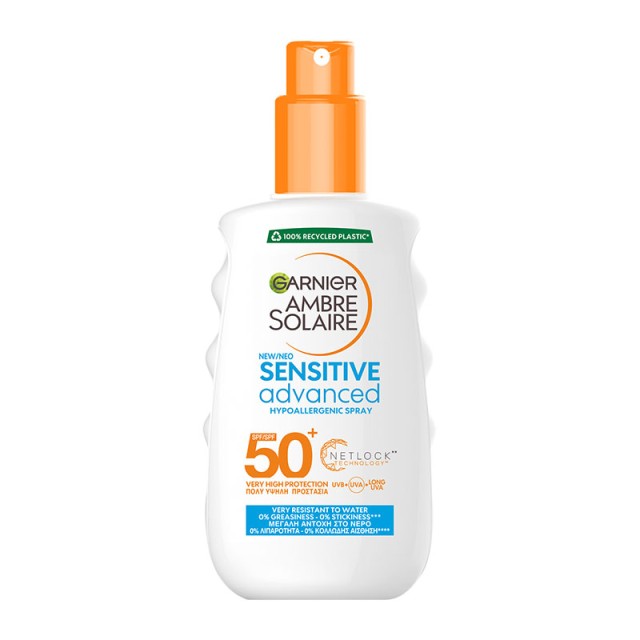 Garnier Ambre Solaire Sensitive Advanced Spray SPF50+ 200ml