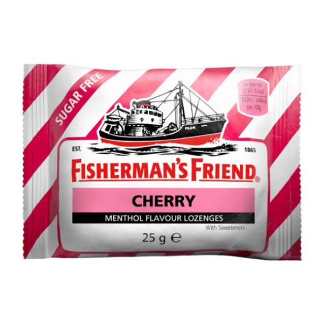 Fisherman's Friend Καραμέλες Cherry Sugar free 25gr