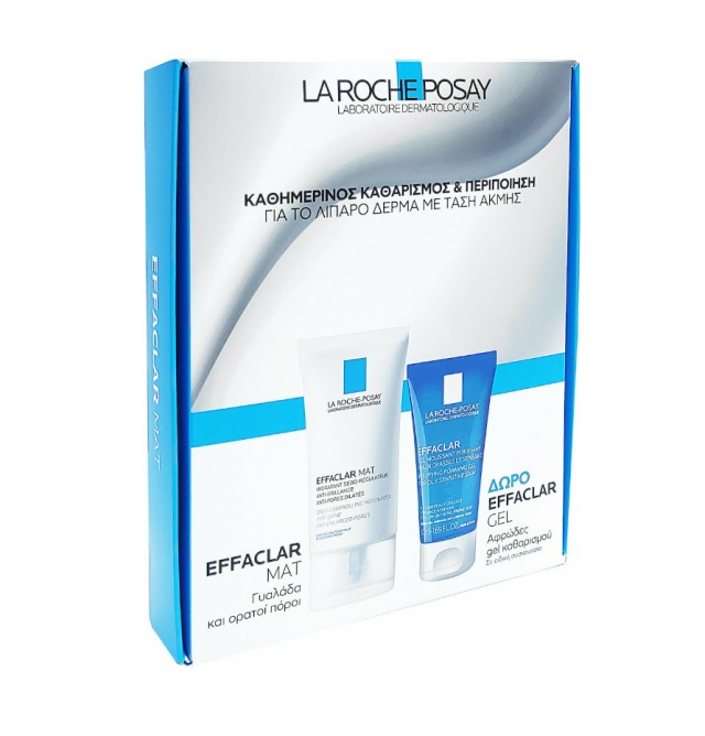 La Roche Posay Set Effaclar Mat 40ml + Δώρο Effaclar gel 50ml