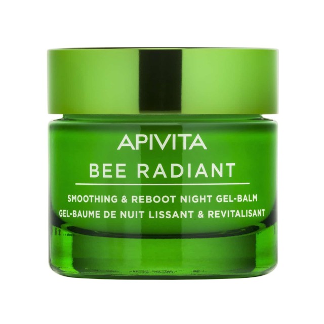 Apivita Bee Radiant Peony & Patented Propolis Night Gel-Balm Gel-Balm 50ml