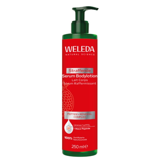 Weleda Maca Peptide Renewal Complex Pomegranate Συσφικτικό Γαλάκτωμα Σώματος Ρόδι 250ml