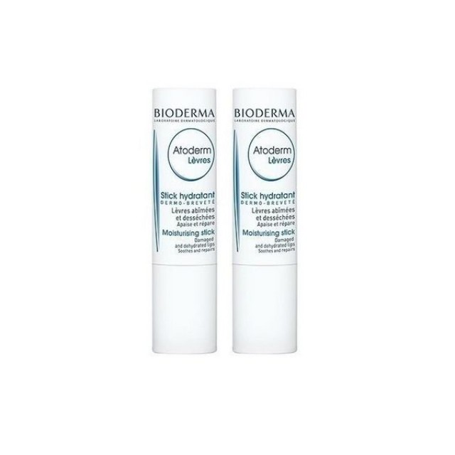 Bioderma Atoderm Levres Stick Hydratant 2x4gr-50% στο 2ο προιον