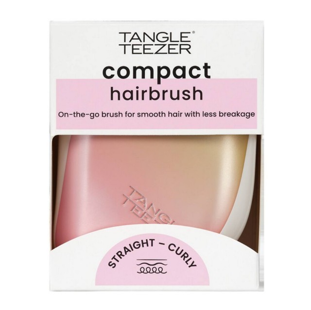 Tangle Teezer Compact Styler Pink Matte Chrome 1τμχ