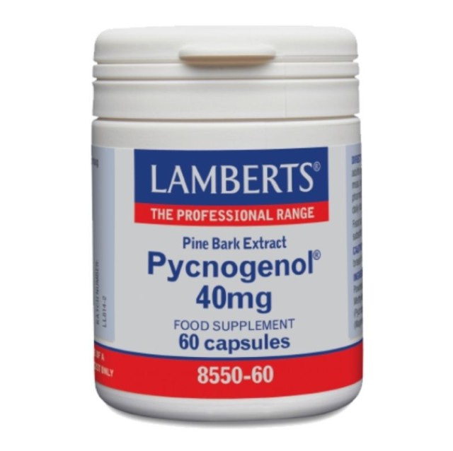 LAMBERTS PYCNOGENOL 40MG 60CAPS