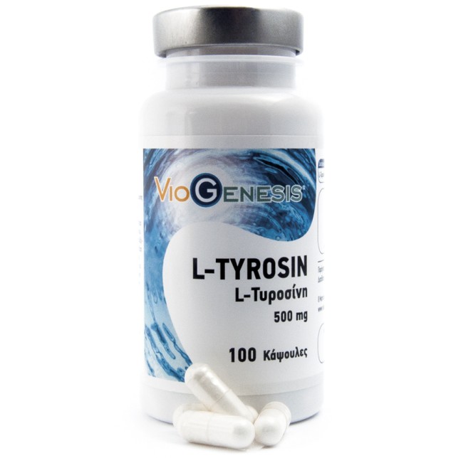 Viogenesis L-TYROSINE 500mg 100caps