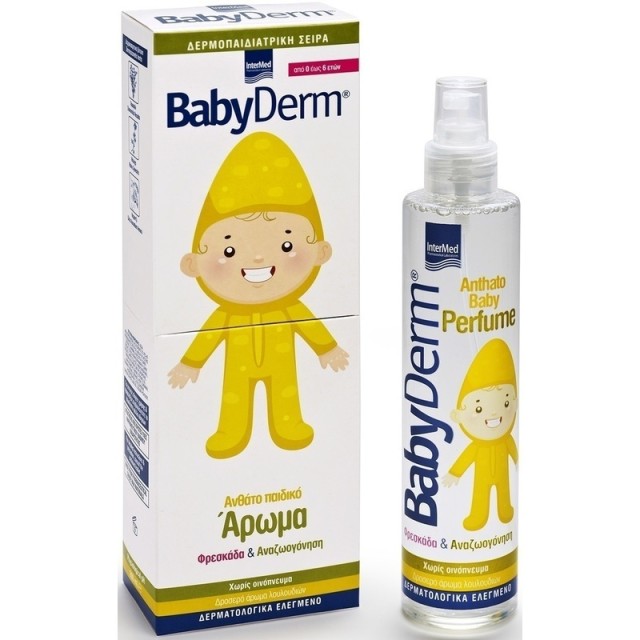 Intermed Babyderm Anthato Baby Parfum 0-6 Ετών 200ml