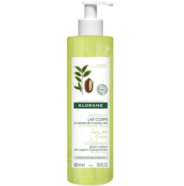 Klorane Nutrition Lait Corps Cupuacu Eau De Yuzu 400ml