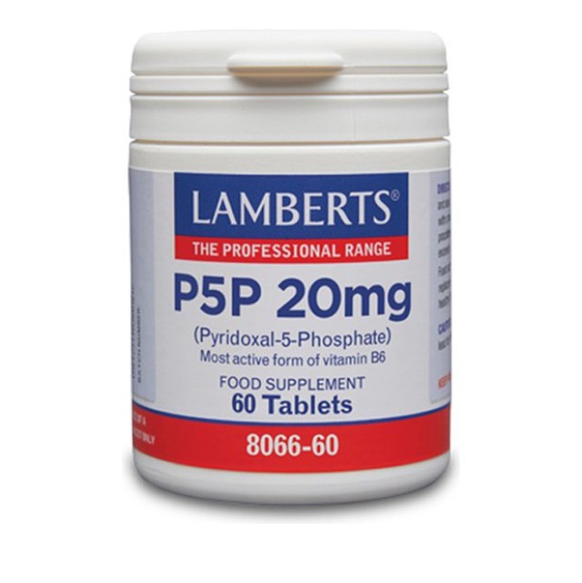 Lamberts P5P 20mg 60tabs