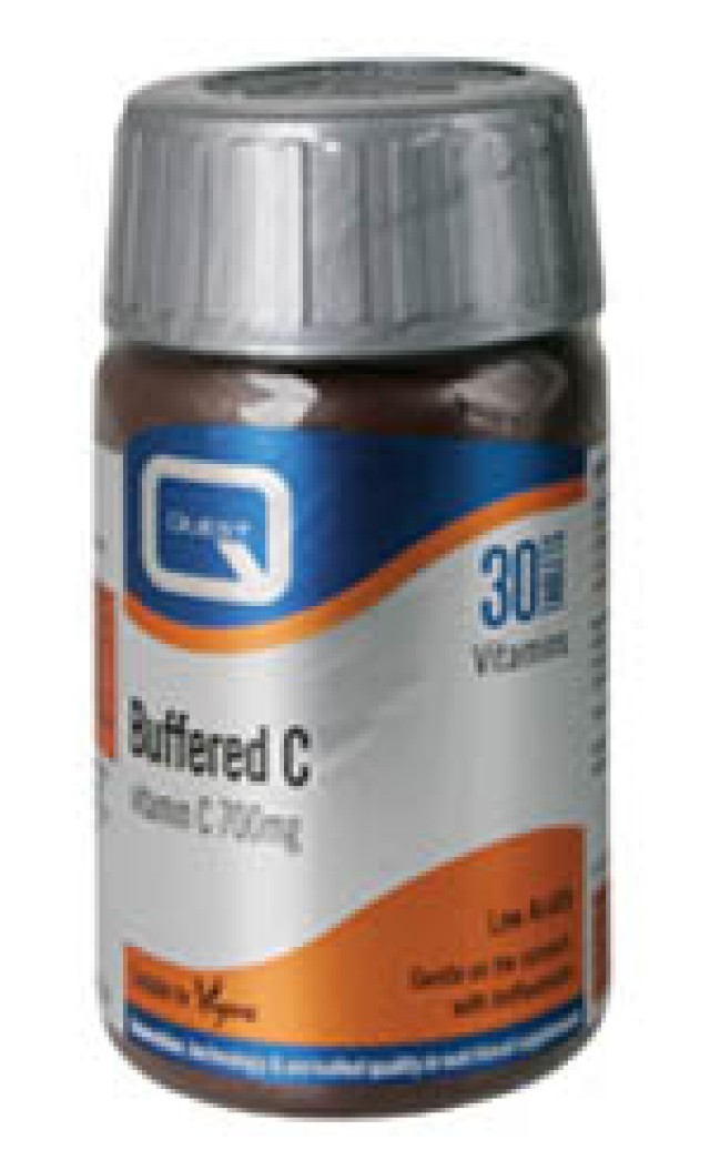 QUEST BUFFERED C 700mg calcium ascorbate 30TABS