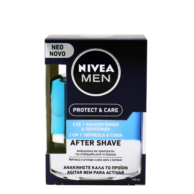 NIVEA MEN Protect & Care After Shave 2 σε 1 100ml