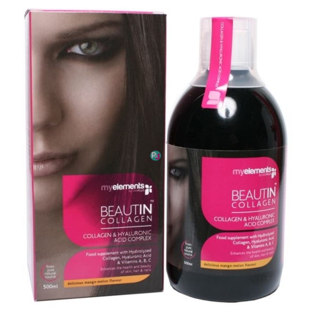 My Elements Beautin Collagen Mάνγκο-Πεπόνι 500ml