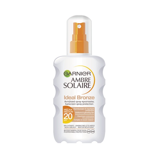 Garnier Ambre Solaire Ideal Bronze Spray SPF20 200ml