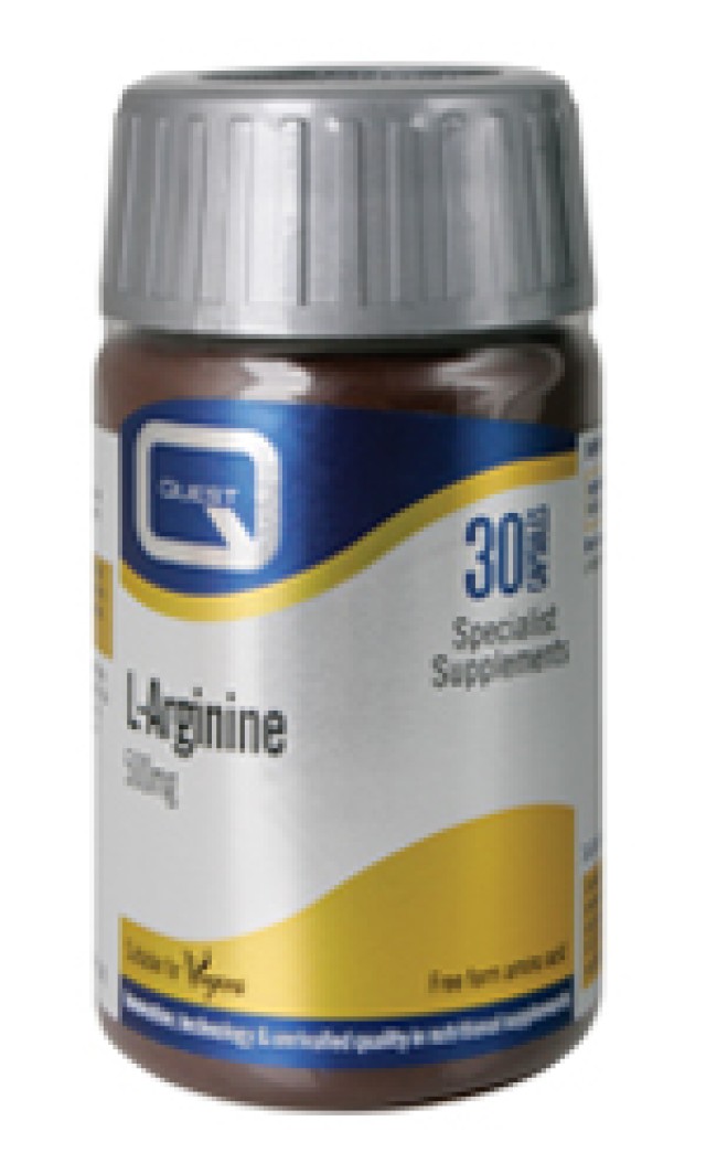 QUEST L-ARGININE 500mg 30CAPS