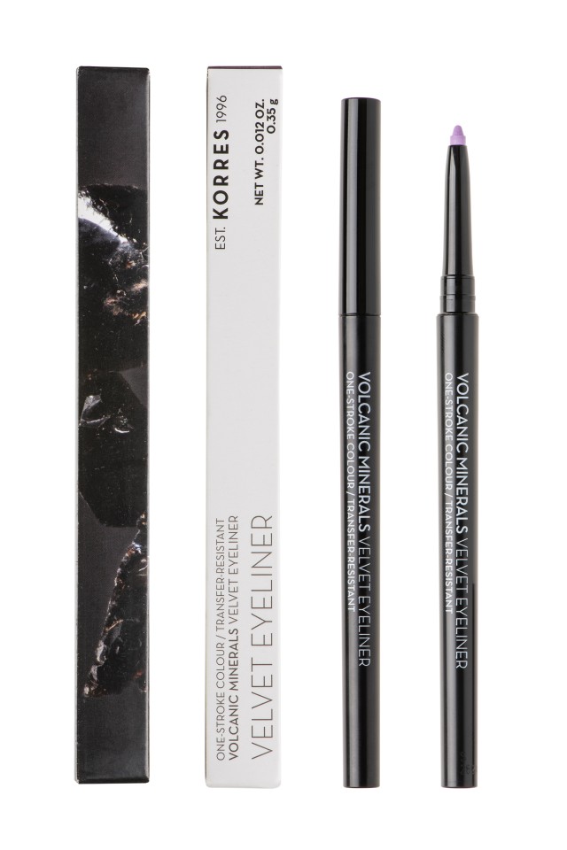 Korres Volcanic Mineral Velvet Eyeliner 73 Lavender Sorbet 0.35g